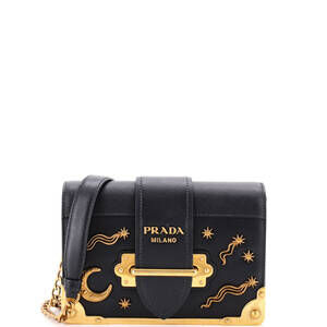 Prada Small Cahier Crossbody Bag